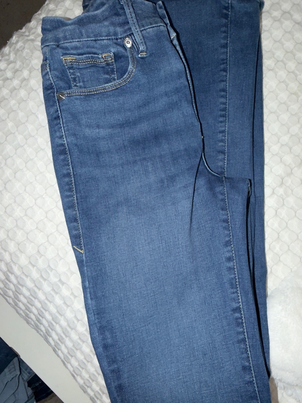 Good American Mid-Blue Jeans